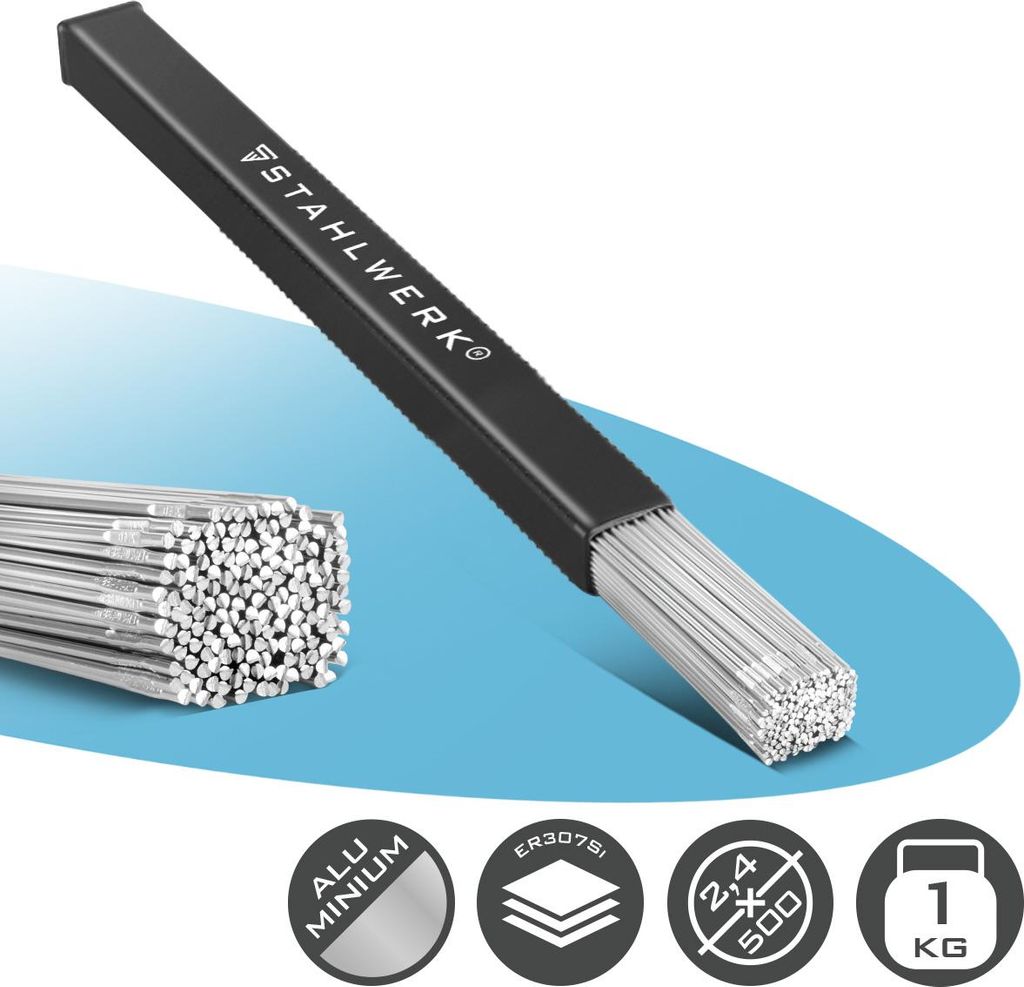 STAHLWERK Schweißstäbe WIG ER4043Si5 Aluminium hochlegiert  Produktbild 