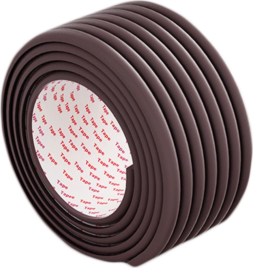 5 Meter Weicher Kantenschutz mit montiertem doppelseitigem Klebeband