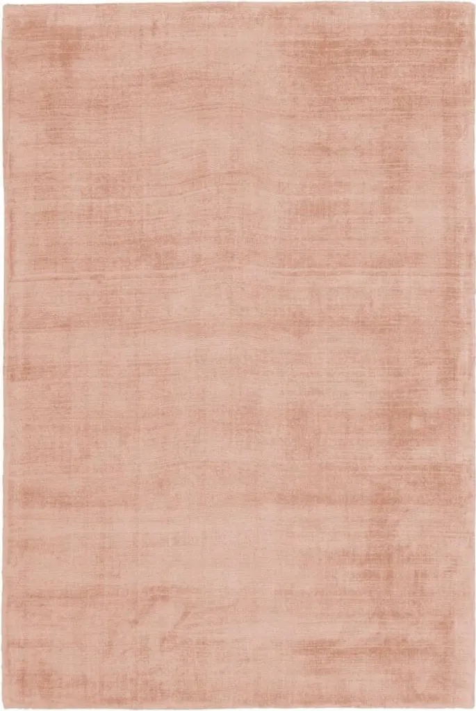 Tapis de Chambre Fille et Adulte Rose 80x150 cm - Ambiance Cosy Zen