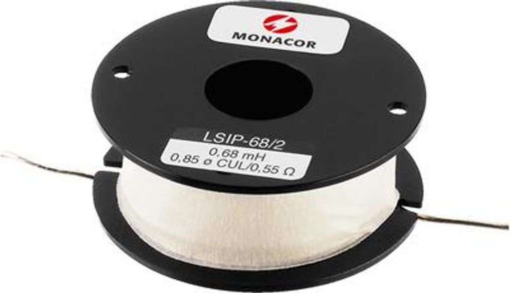 MONACOR LSIP-68/2 luchtspoel, 0,68 mH, 0,85 mm Productafbeelding 