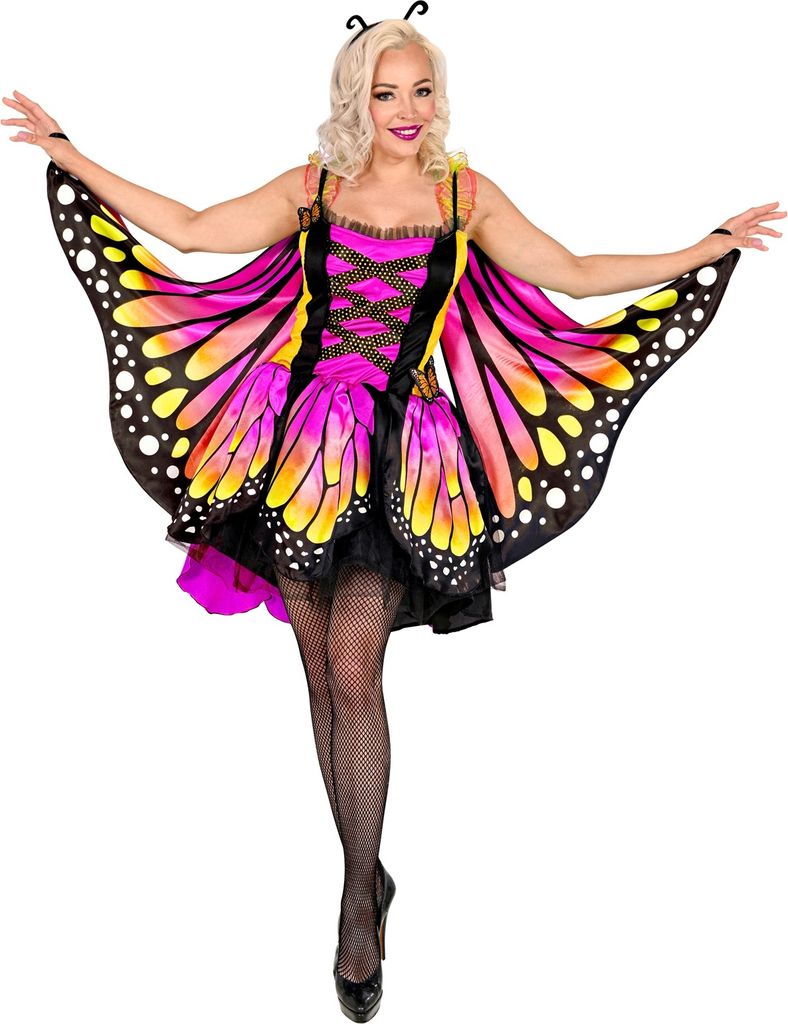 Kostüm Schmetterling pink S Produktbild 