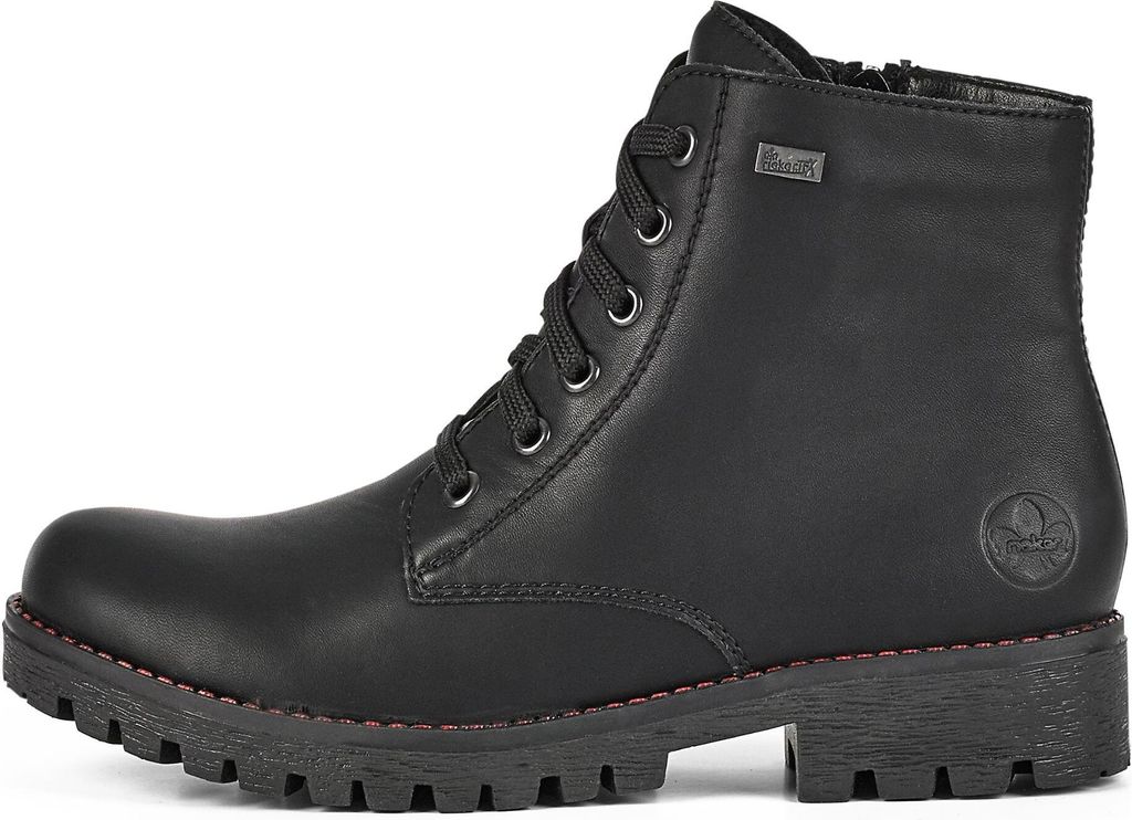 Rieker Schnürstiefel - Tiefschwarz Kunstleder Größe: 39 Produktbild 116