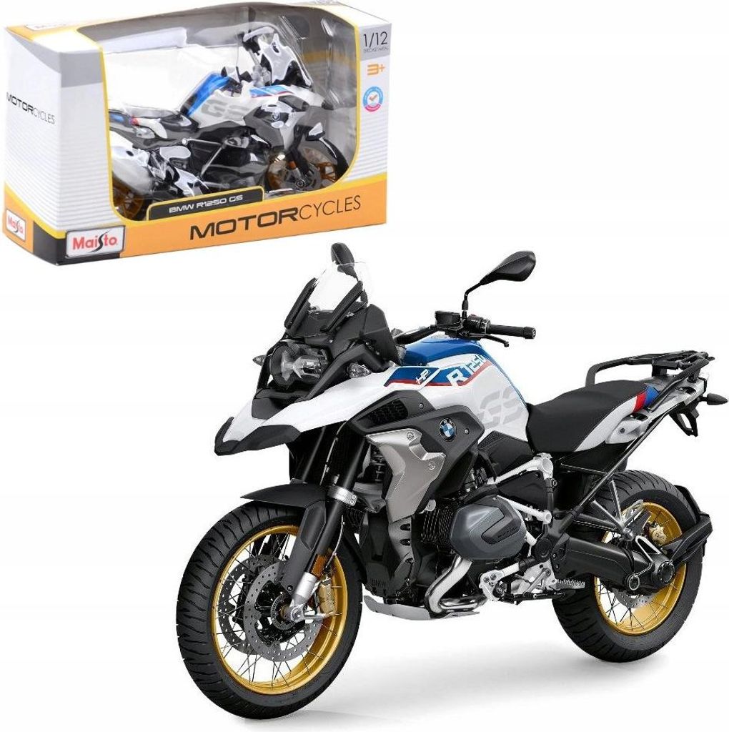 BMW R 1250 GS Modellmaßstab 1:12 Maisto