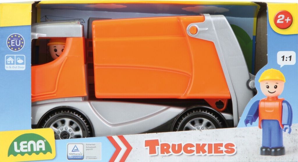 Lena Truckies Garbage Truck, Nákladné auto, 2 rok / roky, Obrázok produktu 