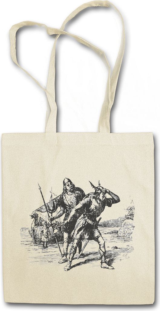 Urban Backwoods Norsemen I, Stofftasche, Farbe: Beige