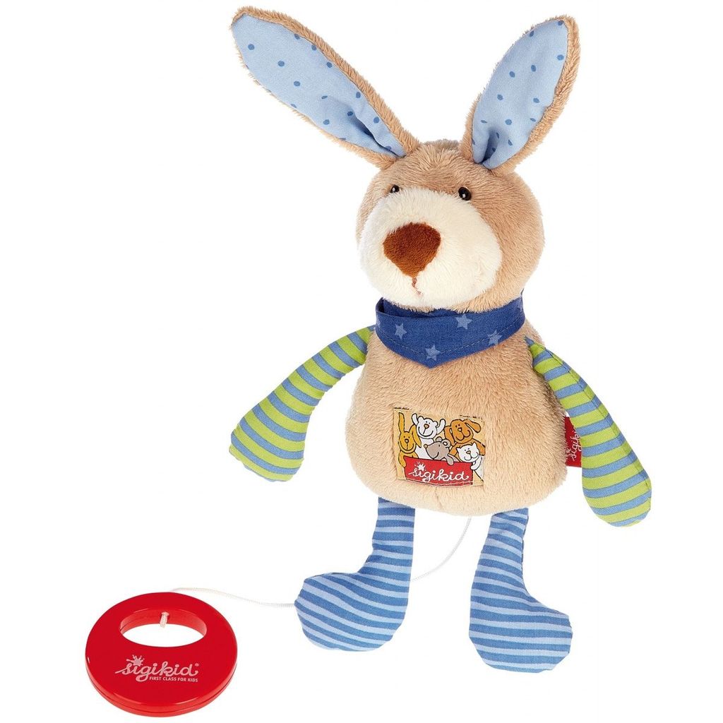SIGIKID sigikid 40356 Spieluhr Hase, Red Stars