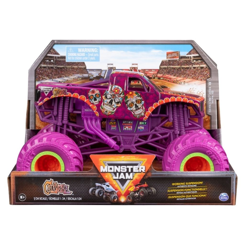 Diecast-Monstertruck, Monster Jam Calavera Scara 1:24 Produktbild 