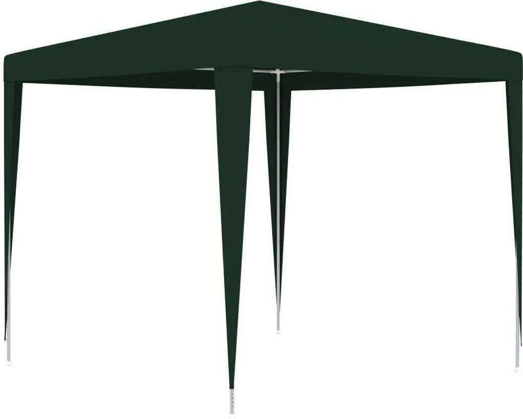 Gazebo da Giardino 2,5x2,5 m Verde | Tenda per Feste Impermeabile 90g/m²