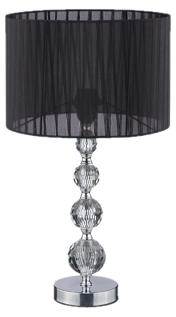 Stolná lampa Relaxdays, nočná lampa v kryštálovom dizajne, Obrázok produktu 