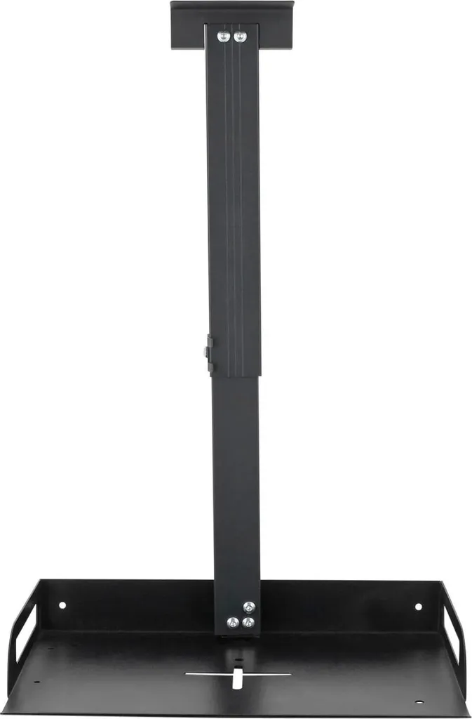 Support de projecteur plafond universel en aluminium noir extra large