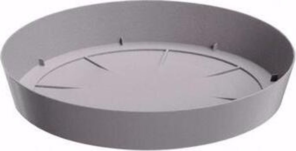 Untersetzer Ø 12,5cm grau für Blumentöpfe Produktbild 