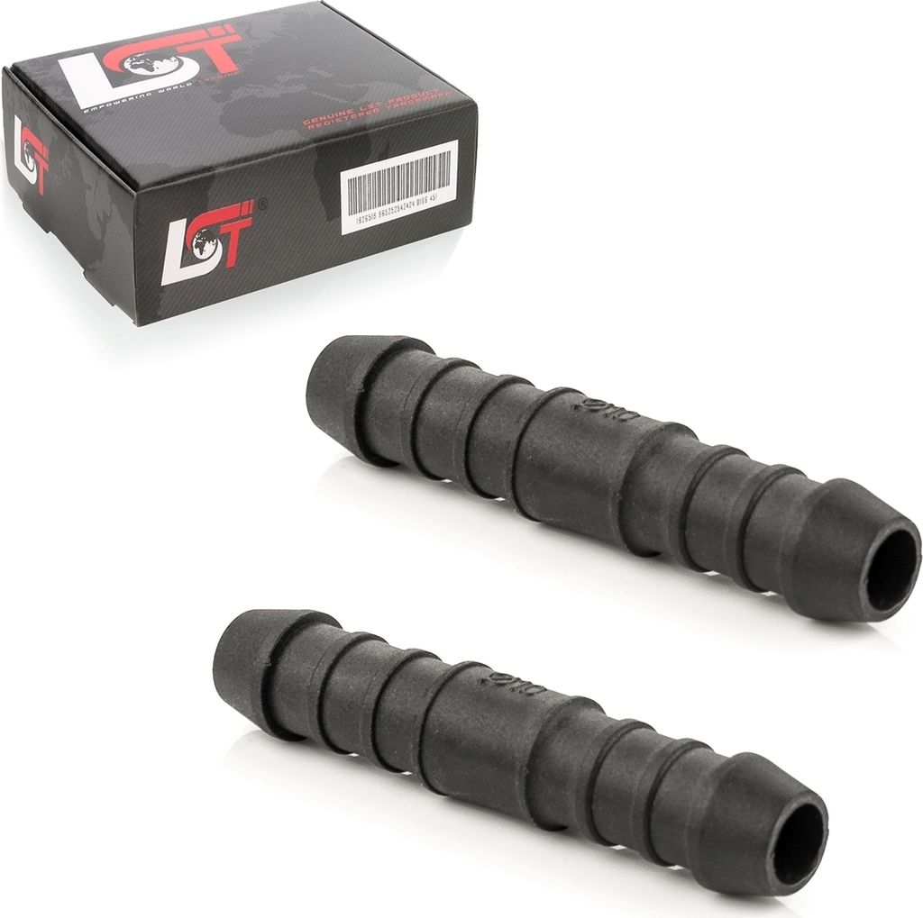 2x Schlauchverbinder Polyamid PA Benzin ölbeständig 10 mm für HONDA SUZUKI