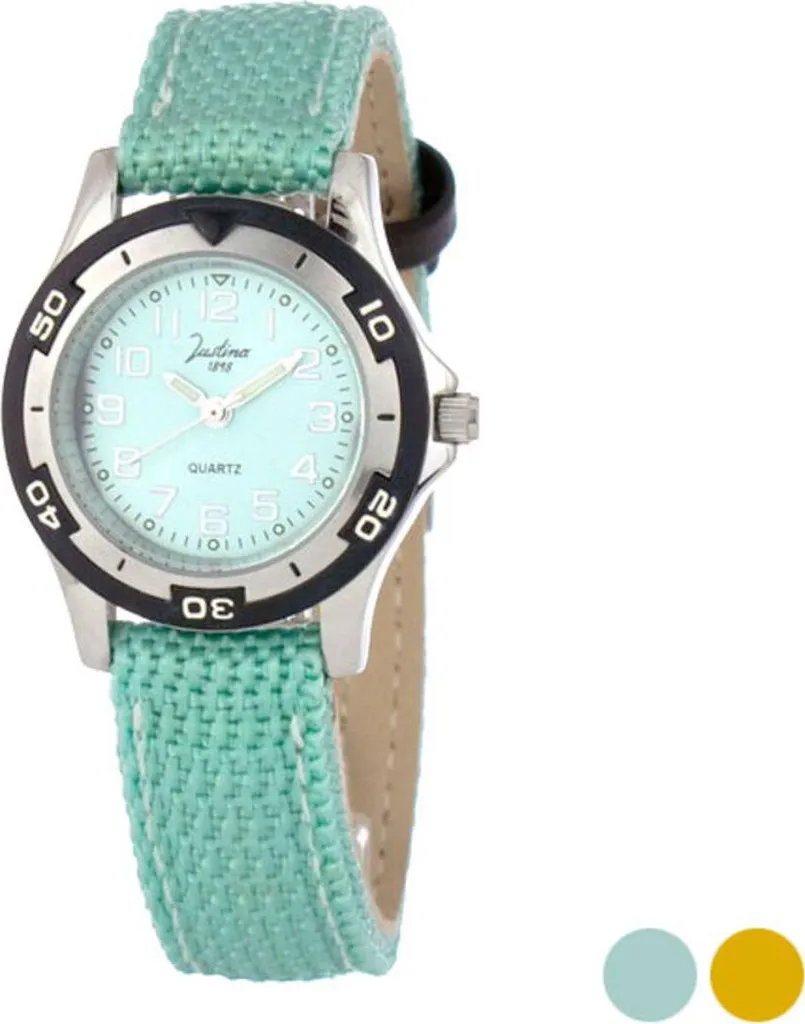 Orologio da donna Justina 32557 (Ø 28 mm) Verde Justina