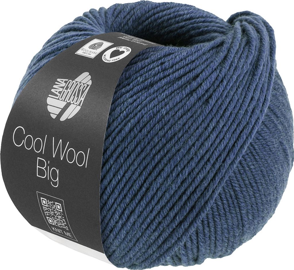 Lana Grossa - Cool Wool Big Melange 1693 jeans meliert