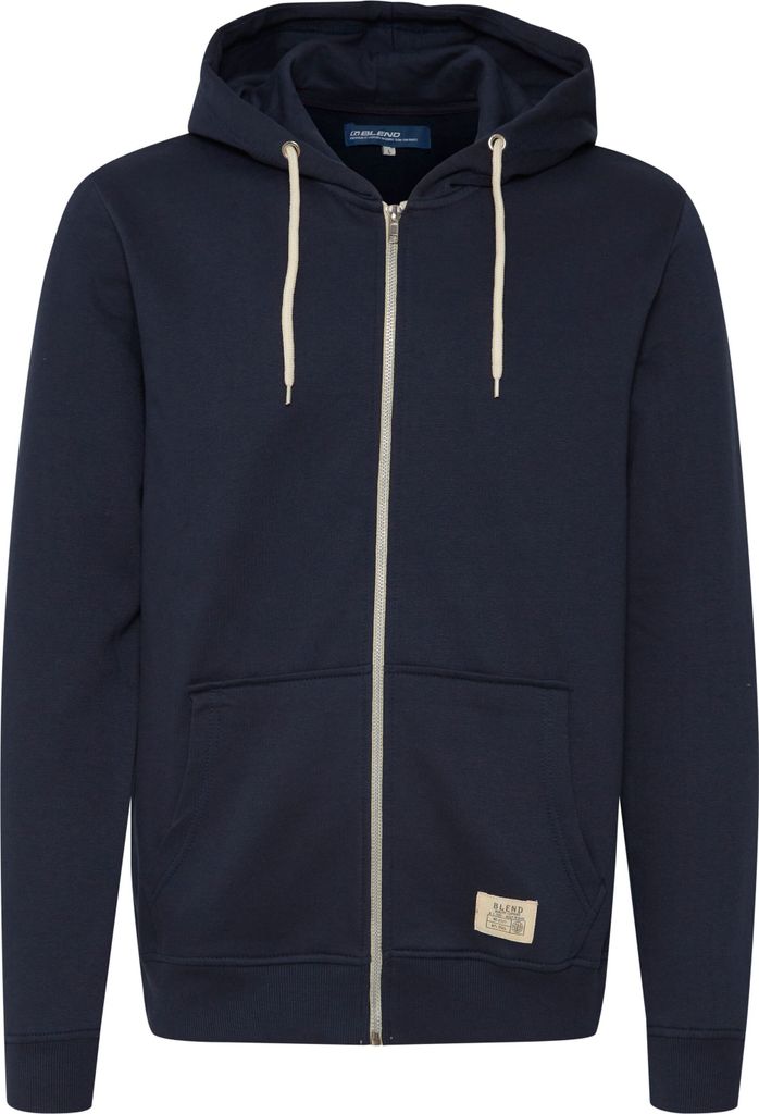 Blend Herren Kapuzenpullover Sweatjacke 701628 navy, Größe:M