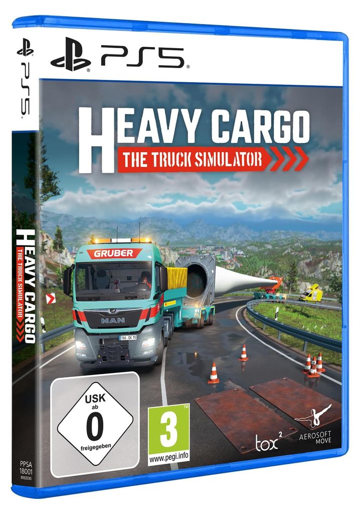 Heavy Cargo - De Truck Simulator (PlayStation PS5) Productafbeelding 