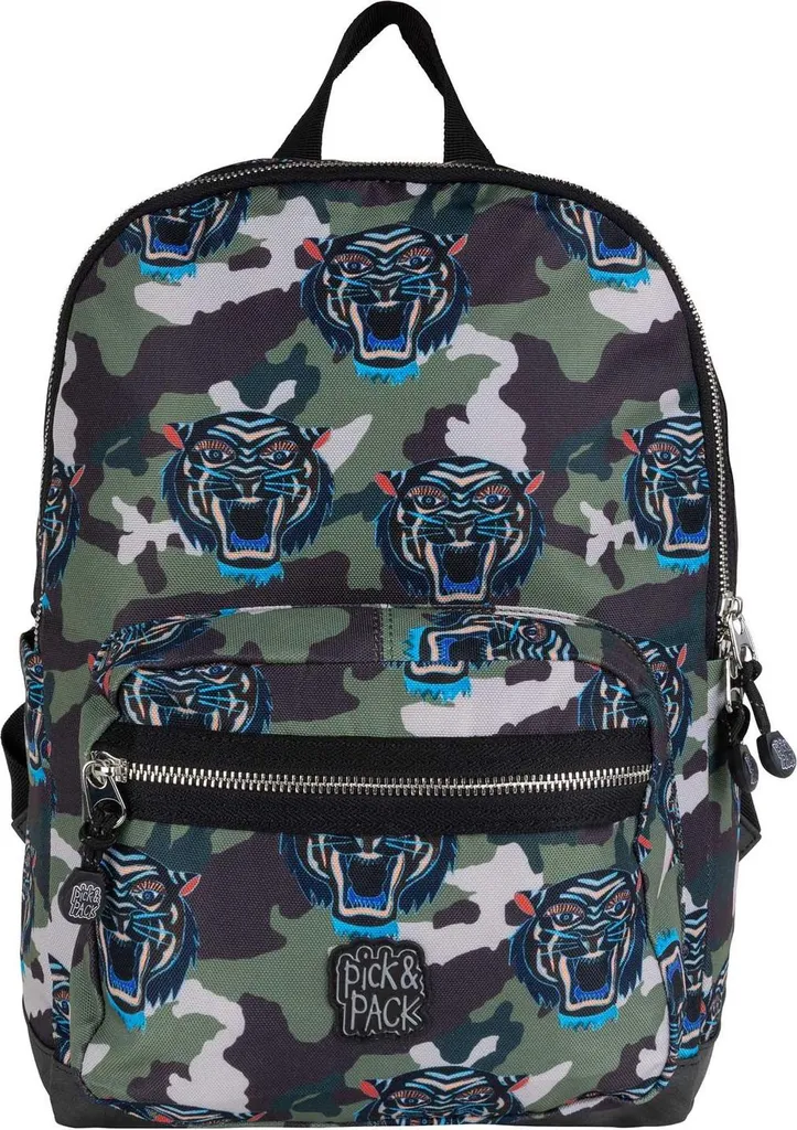 Sac à dos 10L Imprimé Camo Dangerous Cat Pick & Pack avec Bretelles