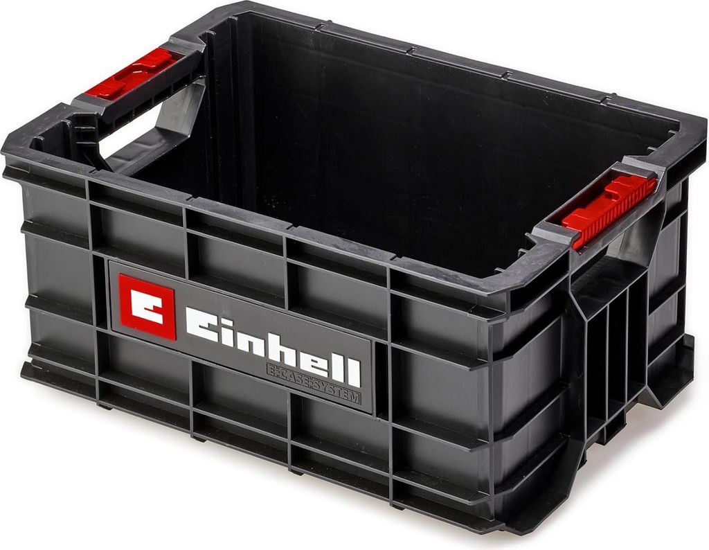 Einhell E-Case Werkzeugkiste, stapelbar, verriegelbar, Zubehör und Werkzeug