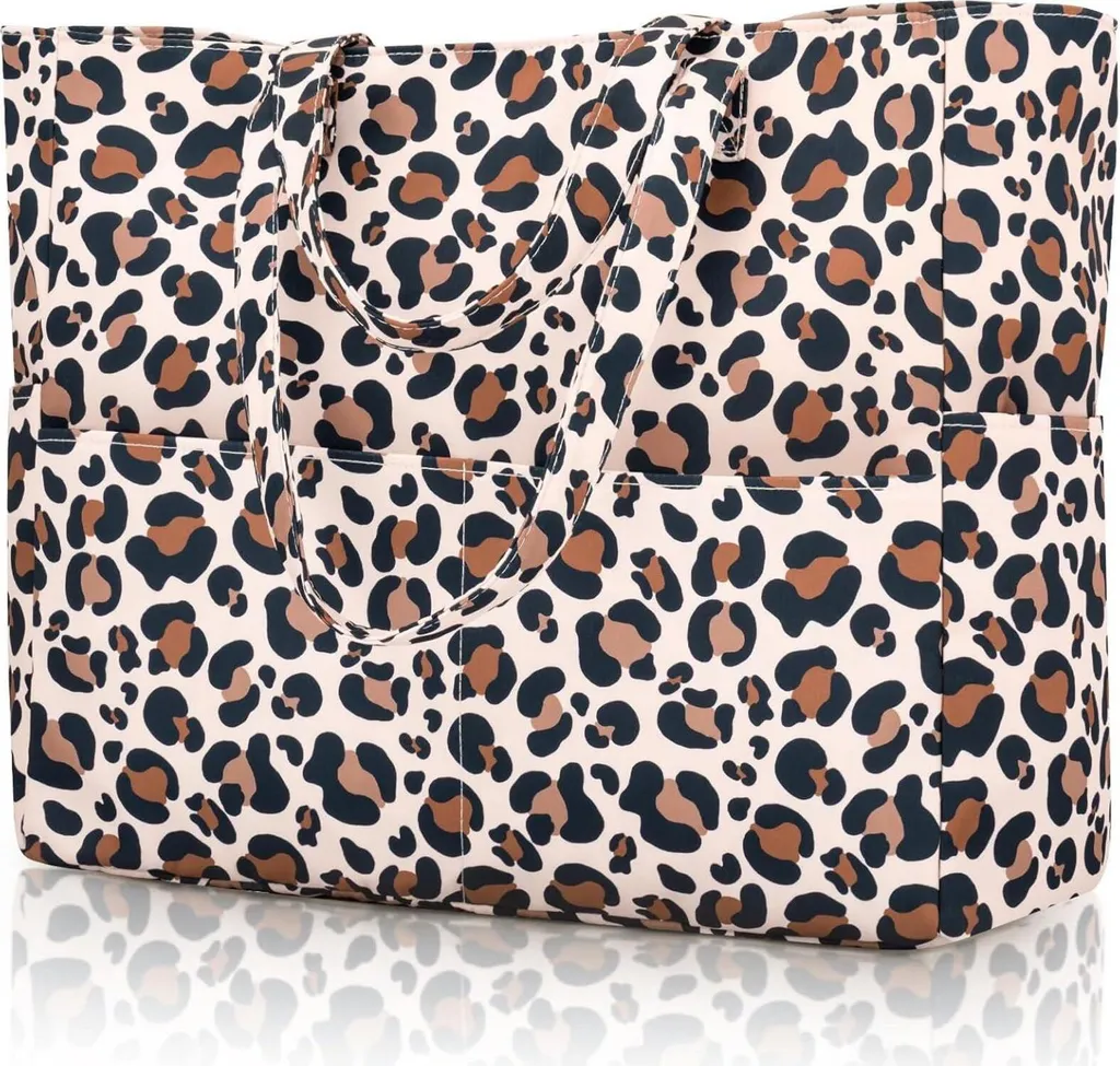 Maxi Borsa Mare XXL Donna con Cerniera | Accessorio Spiaggia Famiglia