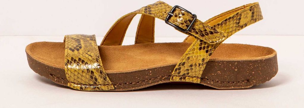 Art Sandalen Damen 1045S SNAKE LIMON/ I BREATHE Farbe Gelb