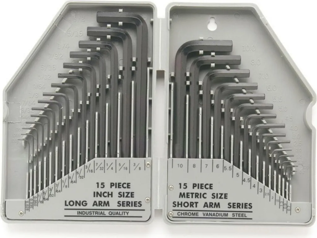 Set chiavi a Esagono Sae/M - 30 pz
