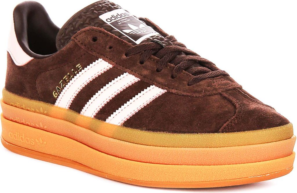 Adidas Gazelle Bold W In Brown Pink For Women – 6 UK - 39 Produktbild 