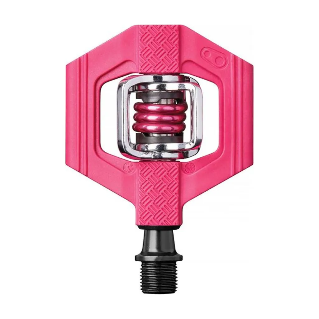 Pédales VTT Légères Crankbrothers Candy 1 Rose avec Plateforme Composite