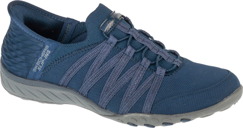 Skechers Slip-ins: Breathe Easy - Roll With Me 100593-NVY, Sneaker, Damen, Dunkelblau
