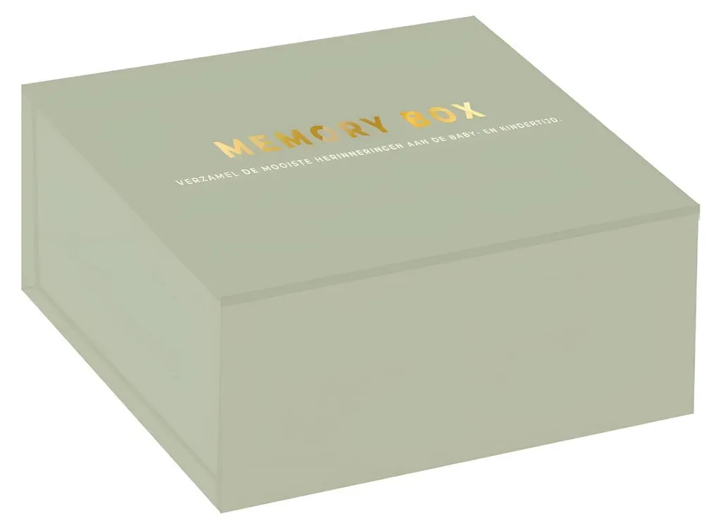 Coffret de rangement souvenirs d'enfance et naissance pour nouveau-né