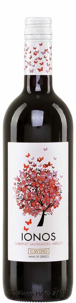 Ionos rot trocken 0,75l Cavino Produktbild 