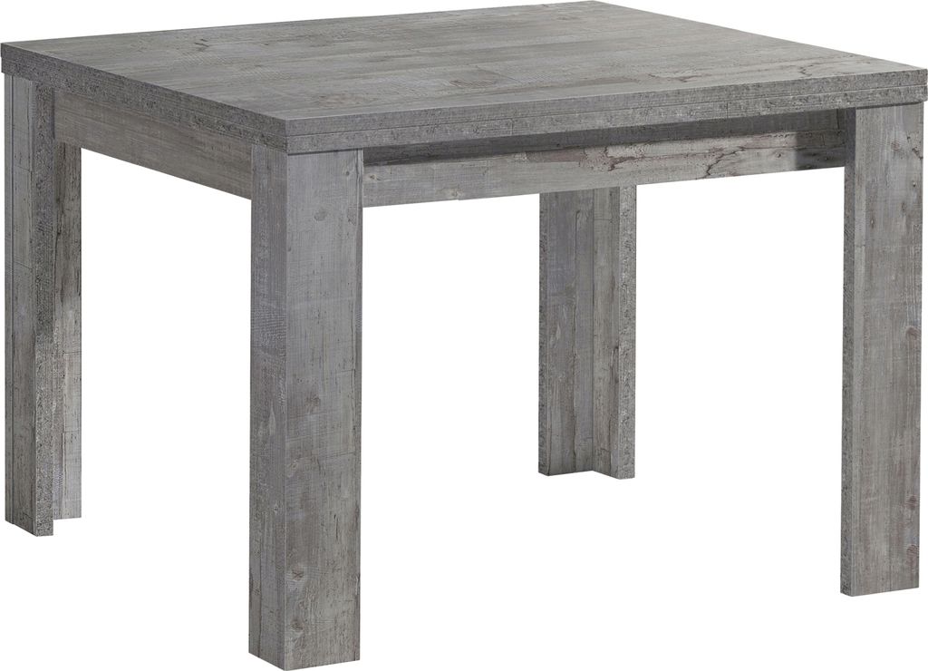 Kulissentisch >Monzi< (ausziehbar) in beton - 80x78x60cm (BxHxT)