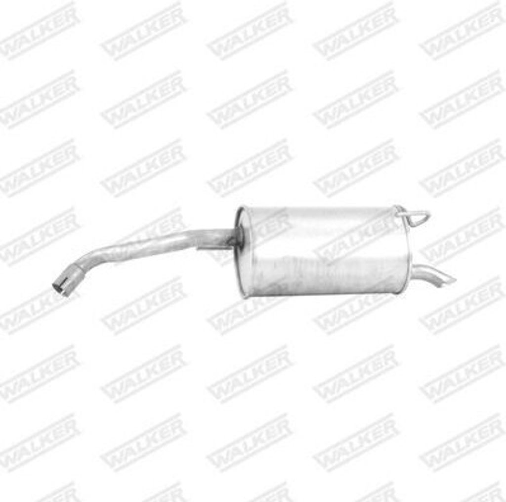WALKER 23464 Endschalldämpfer für NISSAN MICRA III (K12) Auspuff
