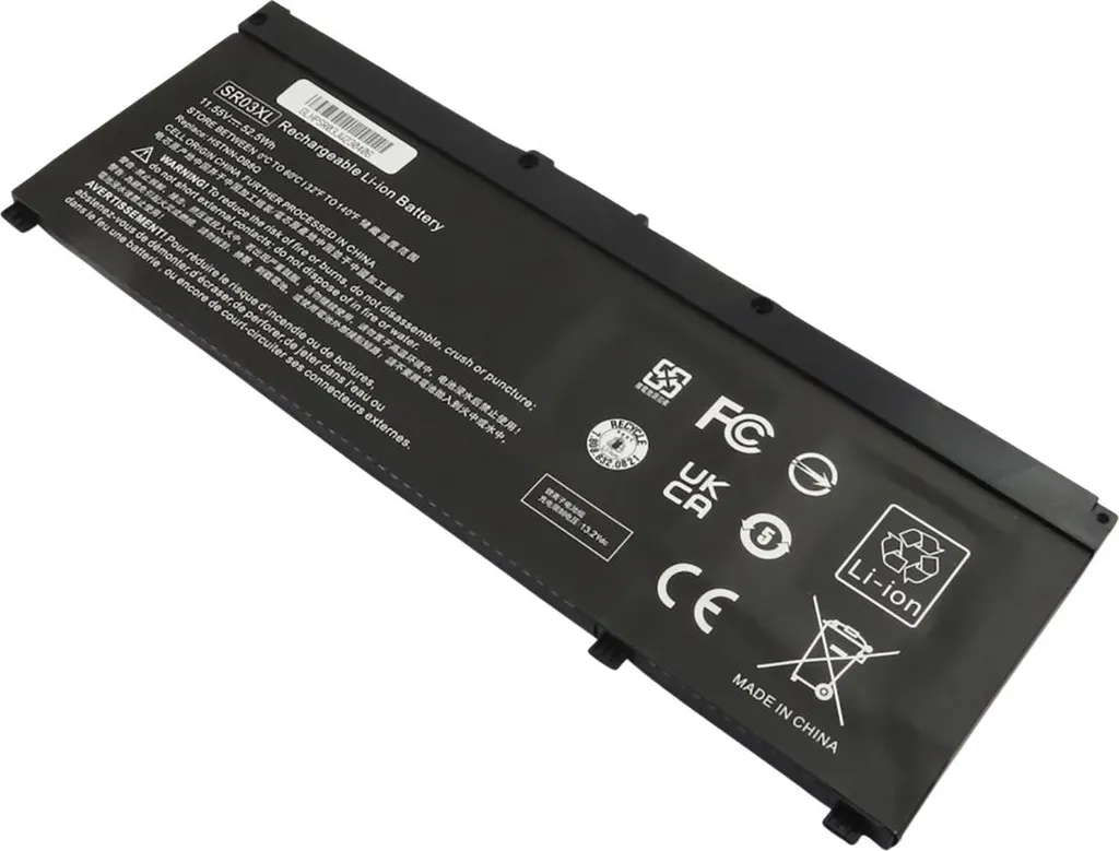 Batterie HP Pavilion 15-CX solution panne autonomie 4550mAh 11.55V noire