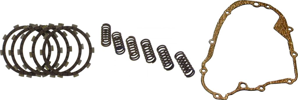 Kupplung Set für Yamaha DT 175 Baujahr 1976-1977 Kupplungslamellen Kupplungsfedern Kupplungsdeckeldichtung von pamoto - Neu