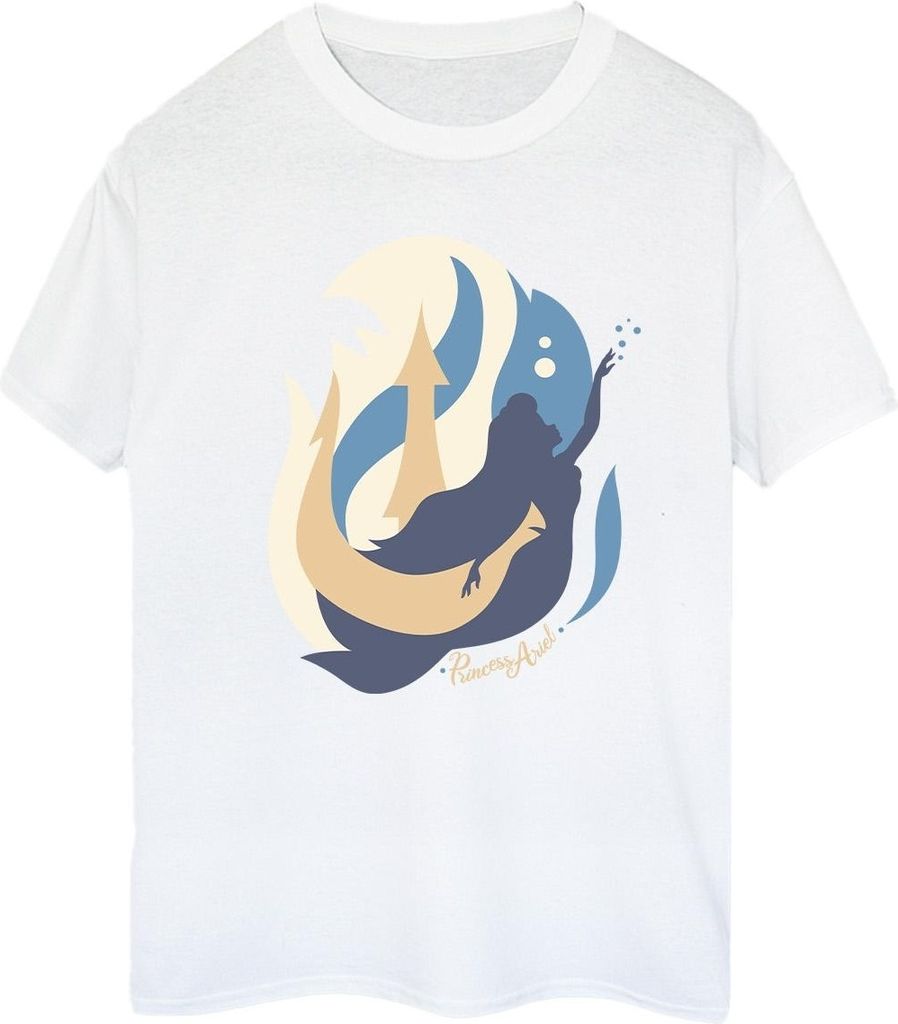 Disney - "The Little Mermaids" T-Shirt für Damen BI30948 (XXL) (Weiß)