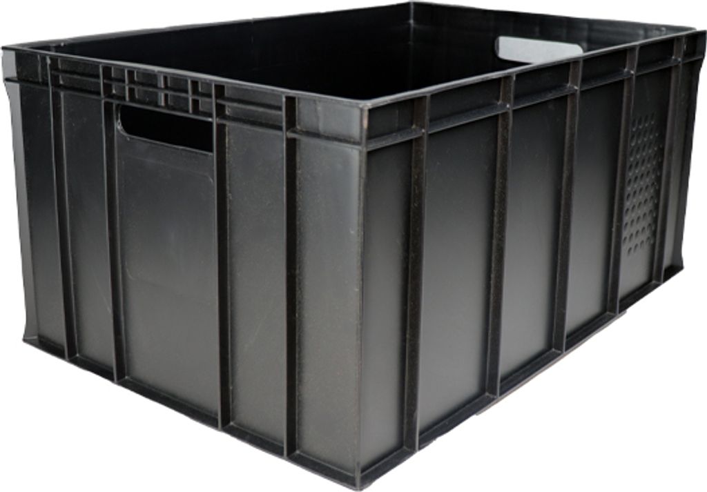 BADfabrik24 Transportbox Kunststoff schwarz