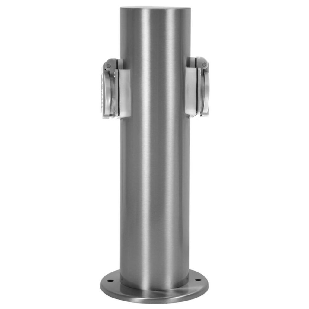 Steckdosensäule 2 Steckdosen Gartensteckdose Produktbild