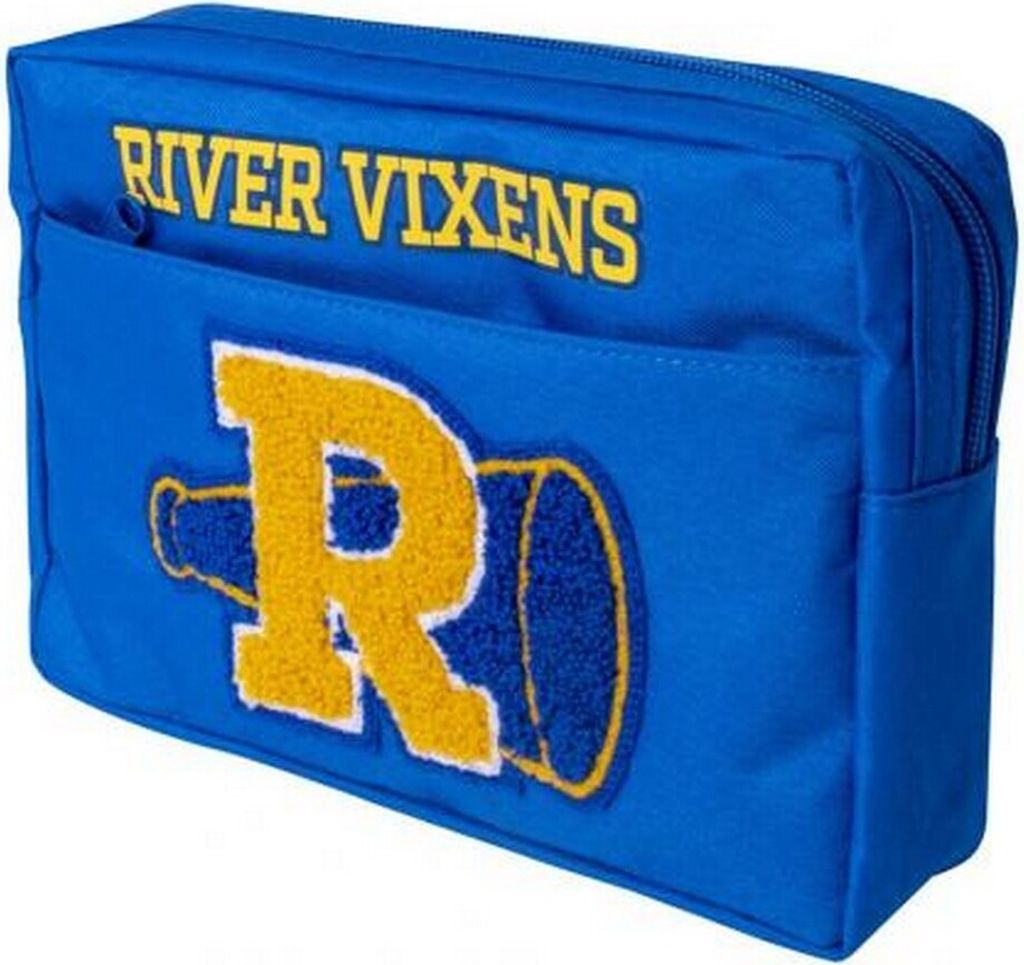 Riverdale - "River Vixens" - Schreibmäppchen TA6405 (Einheitsgröße) (Blau/Gelb)