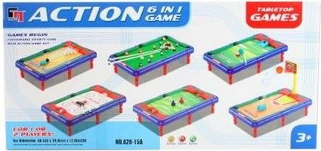 6in1 Sportspiele-Set für Kinder: Bowling, Basketball, Produktbild 