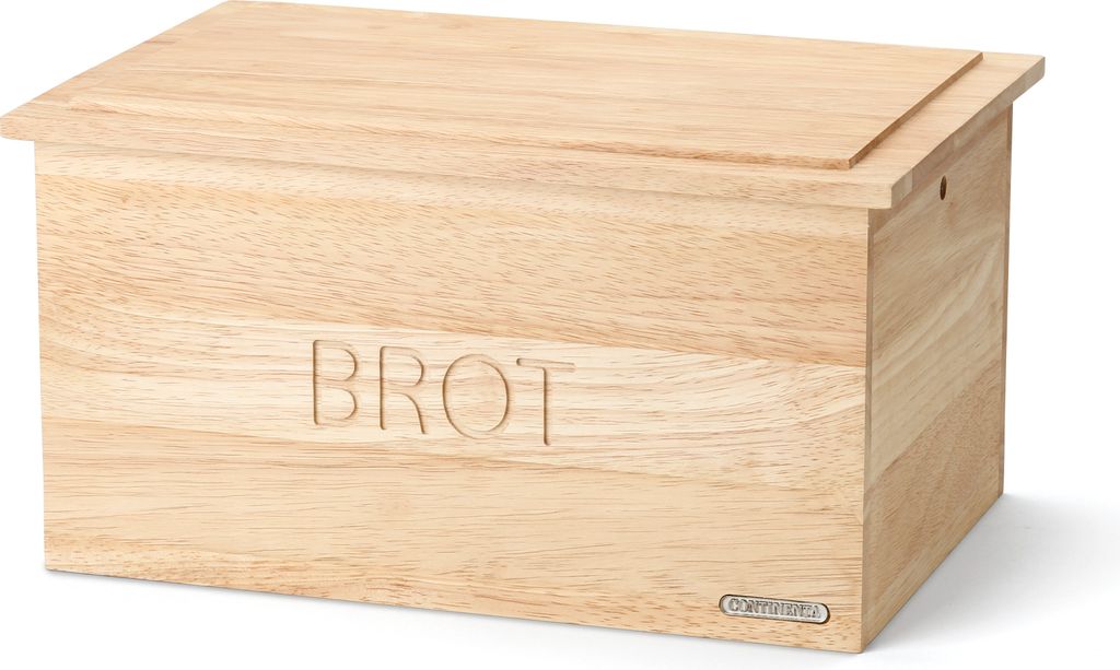 CONTINENTA Brotkasten, Gummibaum 34,5x23x19 cm 3141 Image du produit 