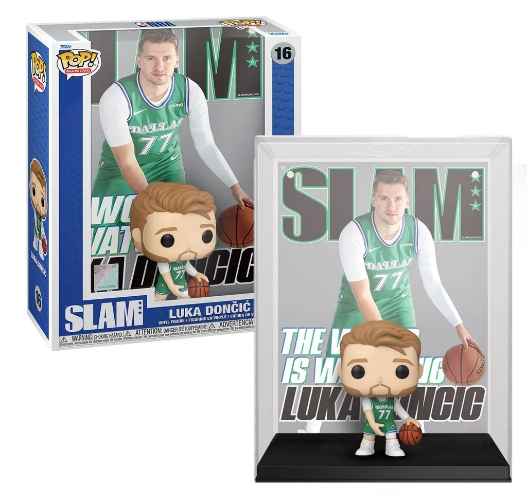 Funko POP Cover NBA Luka Doncic Figurine de Collection Panini #19