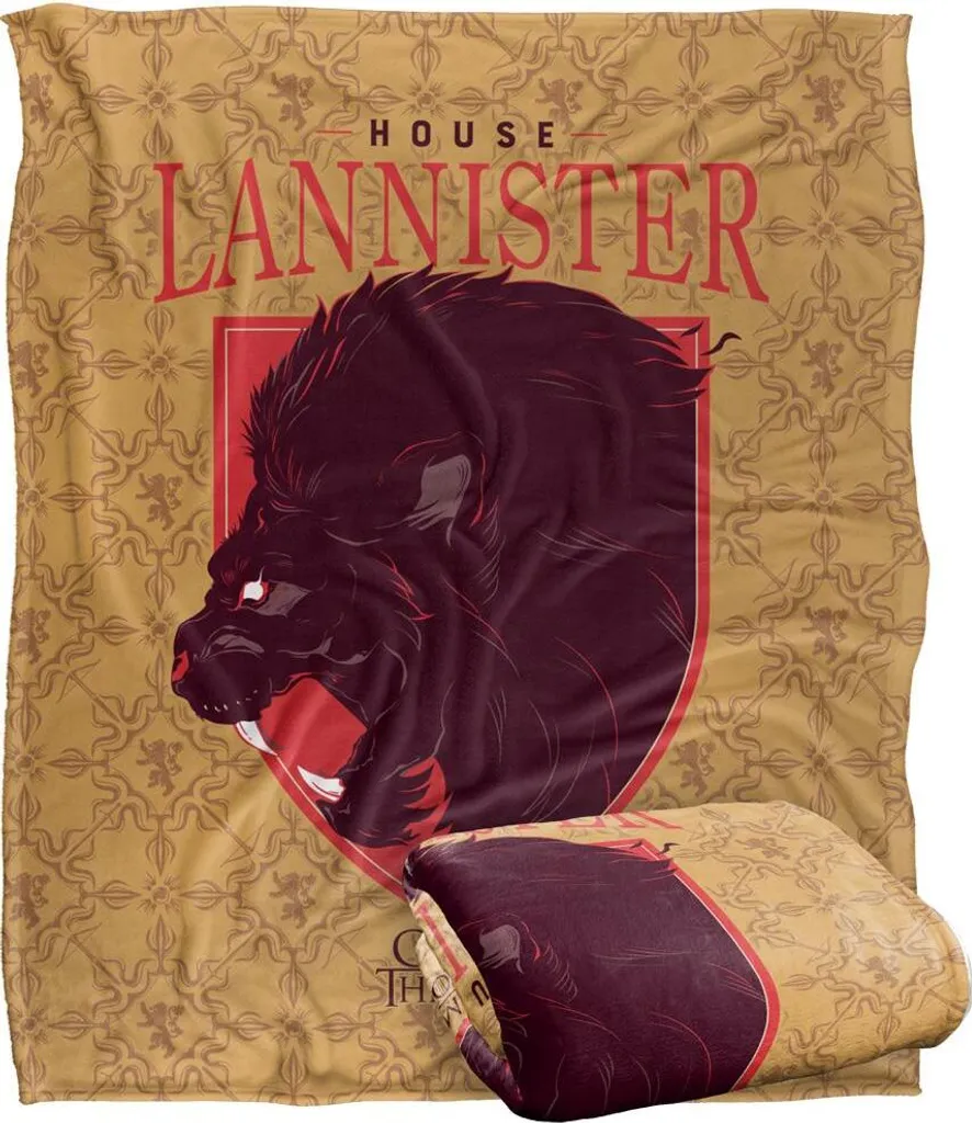 Game Of Thrones Couverture House Lannister TV18465 Taille Unique Coloré