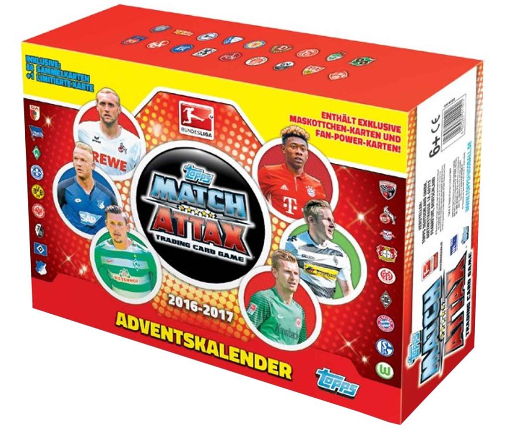 Match Attax - Saison 2016-2017 - Adventskalender