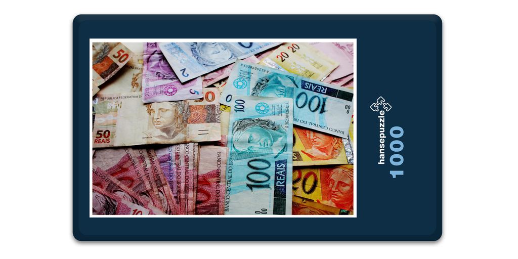 hansepuzzle 13474 - Brasilien Puzzle, 1000 Teile, Unternehmen, 60,0 x 46,0cm mit hochwertiger Aufbewahrung, Kartonbox & Beutel