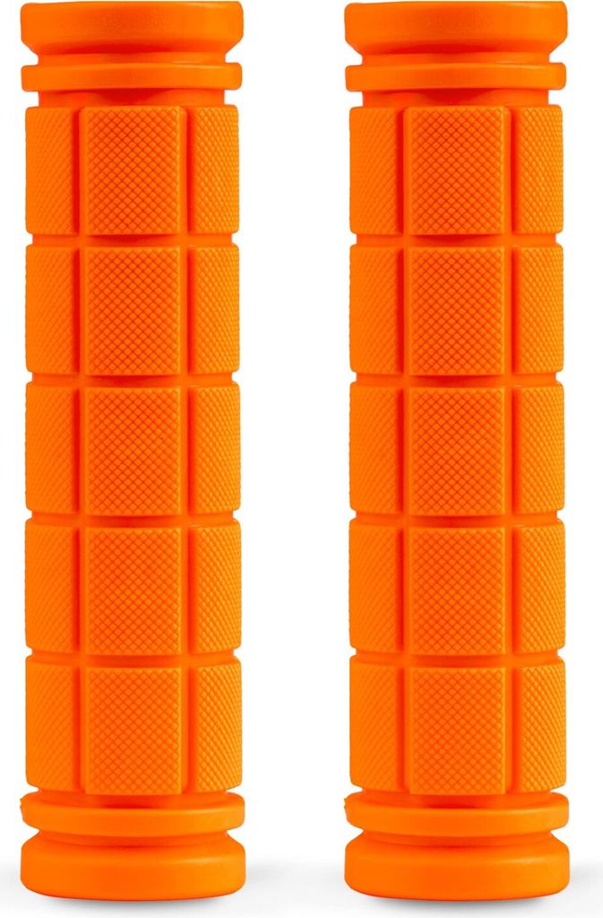 Scootergriffe, orange, 2 Stück. Produktbild 