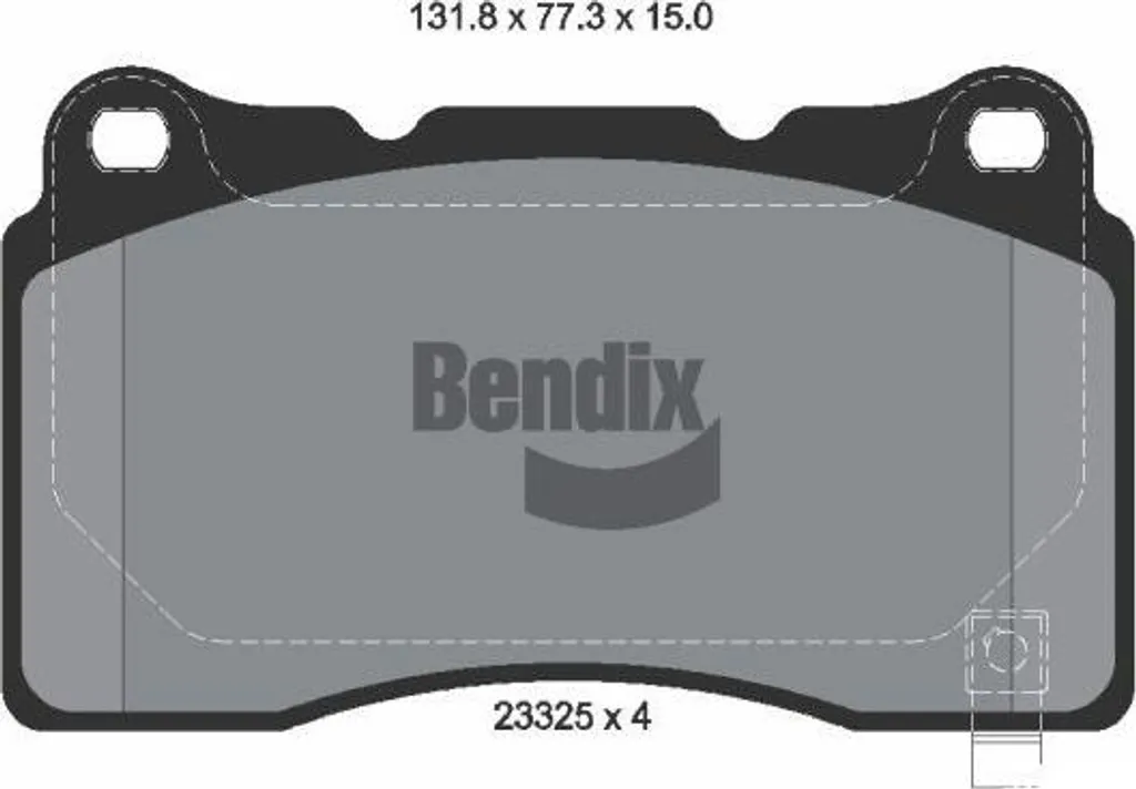 Plaquettes de frein pour Tesla Model S et Civic, sécurité BENDIX