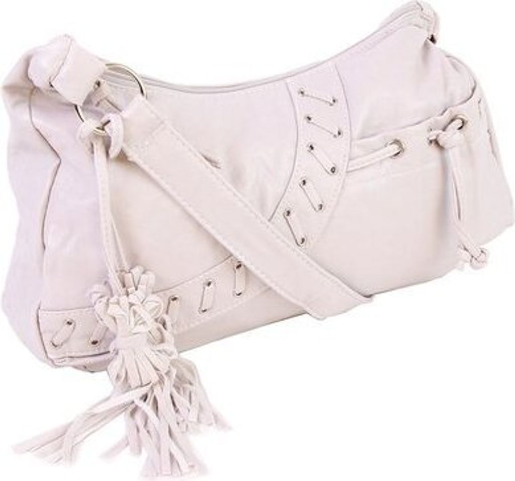 Alessandro Damenhandtasche in Beige mit Applikationen