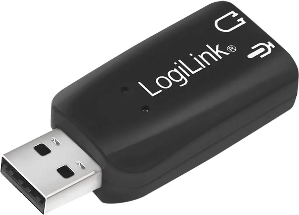 Logilink Soundkarte USB 5.1 | Vivi il Suono 3D Ovunque tu Sia
