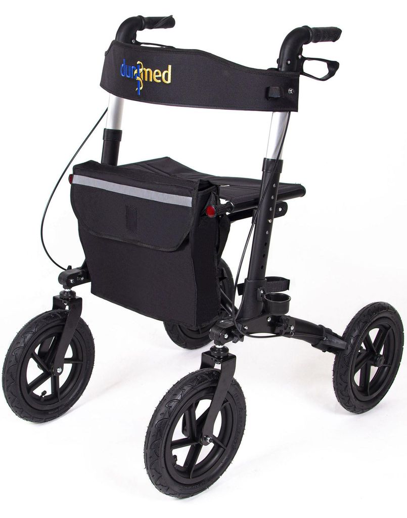 Dunimed Outdoor Rollator mit großen Luftreifen Produktbild 