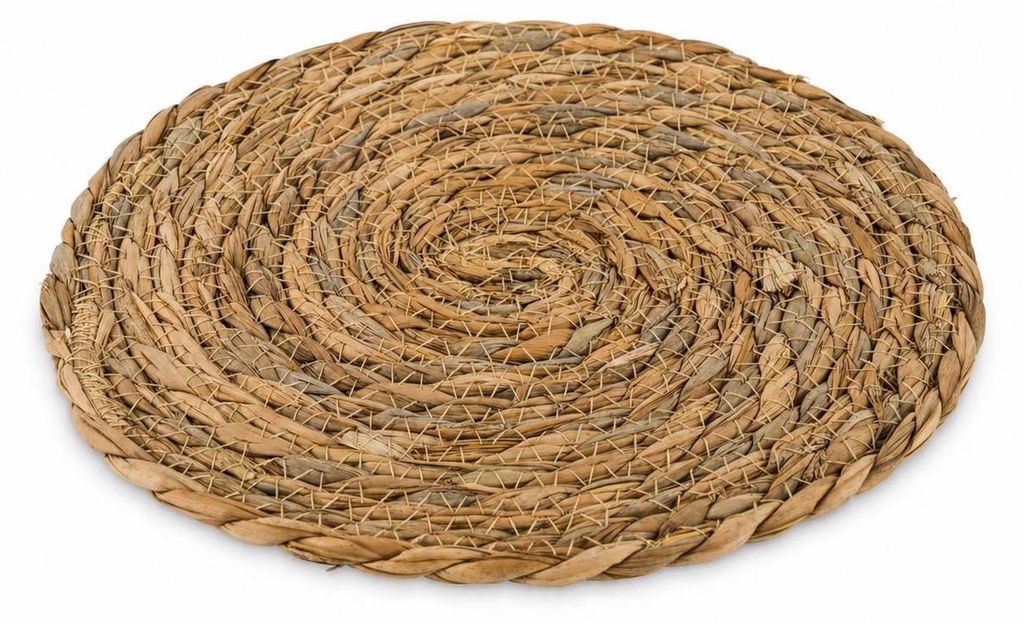 Tischset aus Naturbast Rund - Ø 26 cm Produktbild 